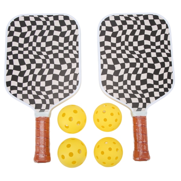Pickleball Rackets Set Honeycomb Core Glass Fiber Pickleball Paddles Sportsutstyr