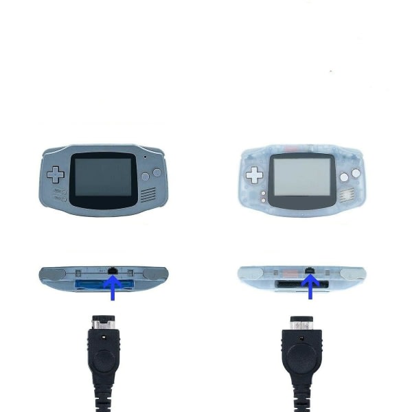 For Nintendo Gba og Game Boy Advance Sp Link Kabelledning Adapter 2 Player Gameboy