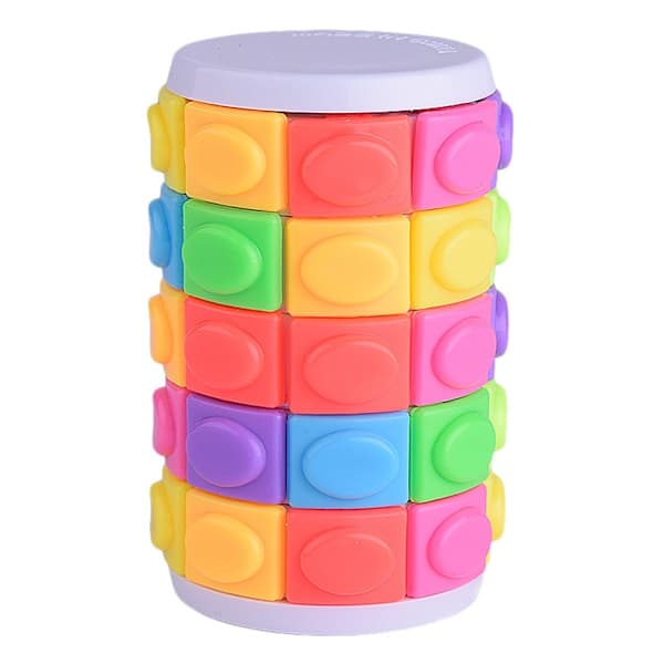 Rotera & Skjut Pussel - Hjärngympa MultiColor 5,5 cm