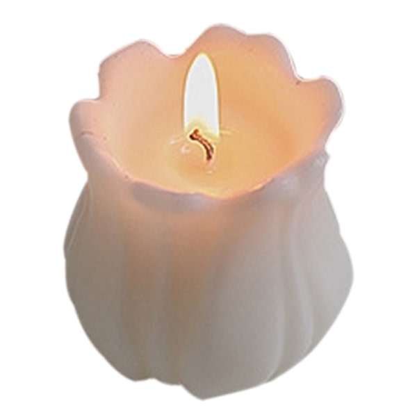Aromaterapi ljus blomma form ljus boll ljus tulpan blomma födelsedag ljus