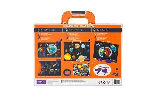 Magnetisk spilleplade fra mieredu - Solsystemet—pa