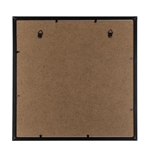LP-ramme til vinylplade - Pladealbumramme - Glasfront - 32x32cm Sort 3-pak
