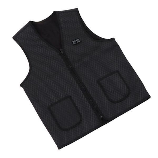 Oppvarmet vest for kvinner og menn Rask oppvarming 3 nivåer justering 9 varmesoner Vaskbar elektrisk oppvarmet vest for utendørs XL_paris