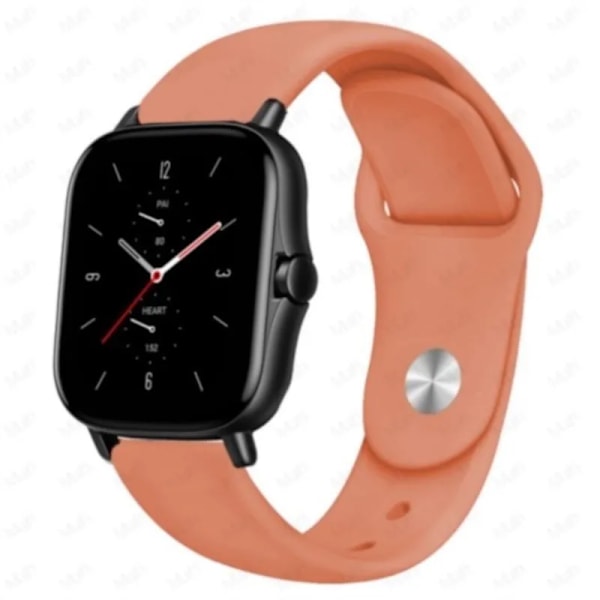 Kello Amazfit GTS/GTR-4-3-2-2e-Mini-Pro/stratos Sportarmband Amazfit bip-US-3-Pro-Lite 20mm 22mm hihnat tummanpunainen 26