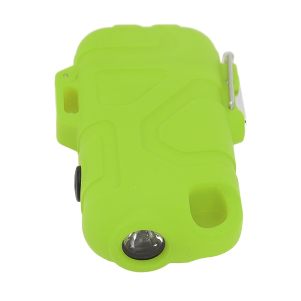 Double Arc Plasma Lighter Vindtæt Vandtæt Flammefri USB Elektrisk Lighter med 3 Gear Justerbar Lommelygte Grøn