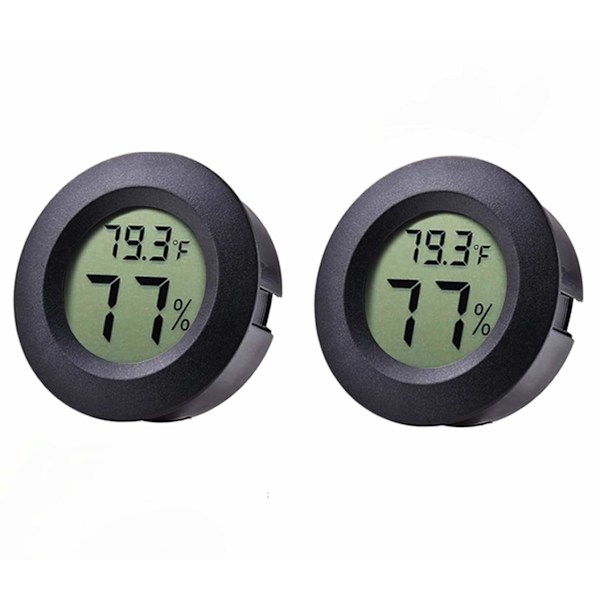 Mini hygrometer termometer digital LCD-skärm inomhus/utomhus hygrometer avfuktare växthus reptil hygrometer Fahrenheit