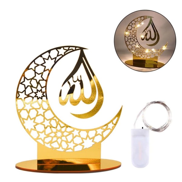 Eid Mubarak Ornament Ramadan-dekorasjon 5 5