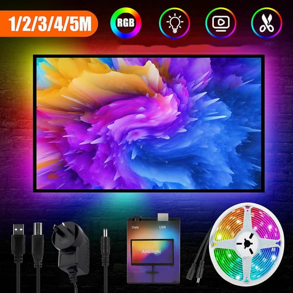 Ambilight USB LED-nauha 3m