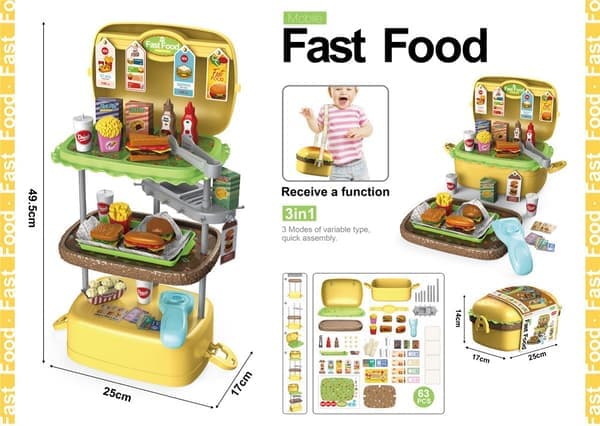 To Go Fast Food 3 i 1—pa
