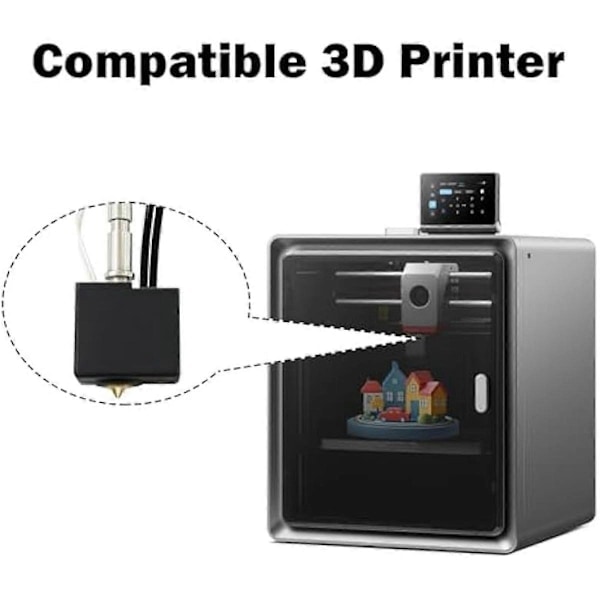2 stk. 3D-printer Ekstruder Hotend Kit til Kobra S1 Hot End
