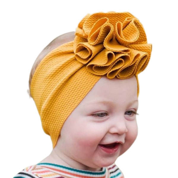 3-delad baby DIY hårband i tyg, majskärna barnhåraccessoarer, baby hårband