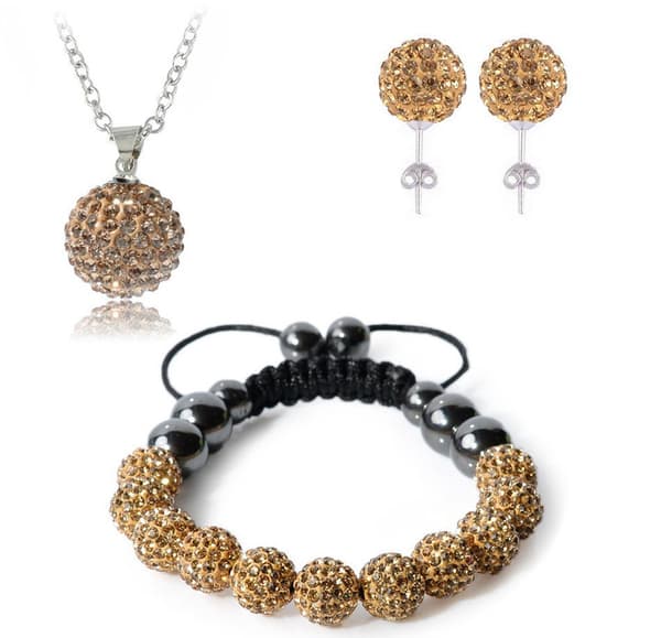 Exklusivt Smyckesset | Shiny Series CZ - TYP: G Guld