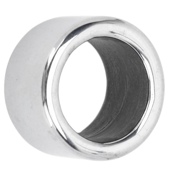 Terahertz Ring Utjämna ytor Enkel stil Lindra trötthet Natural Energy Stone Ring för män