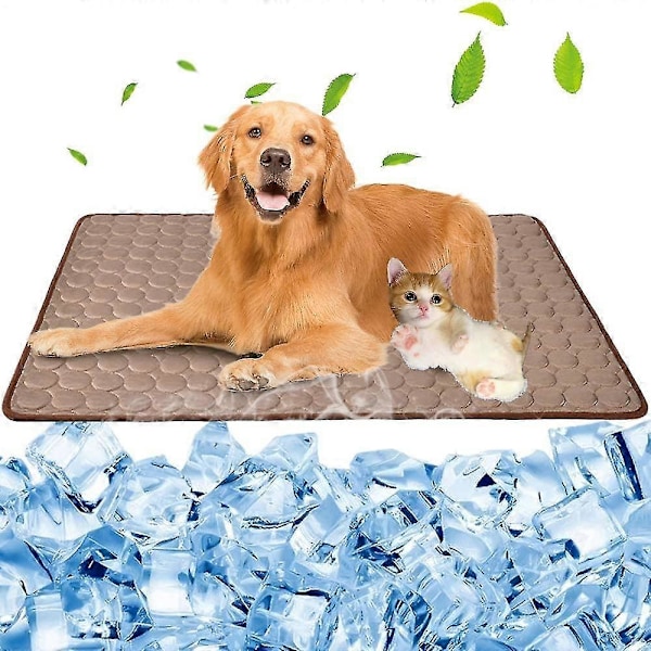 Kølemåtte til Hunde, Kølende Måtte, Vasket Kennel Sofa Seng Køletæppe Kaffe Coffee XS