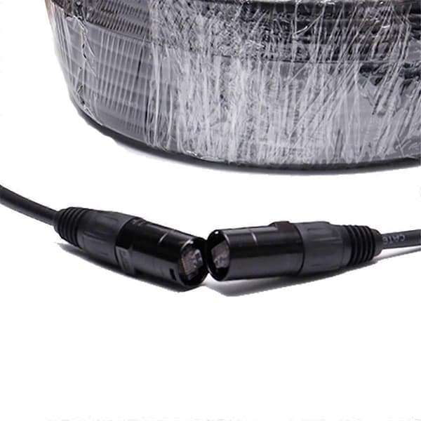 CAT6 Ethercon Kabel EtherCON-Kompatibel RJ45-kontakt for Studiooppsett, Turné, Scene Produksjon.pa