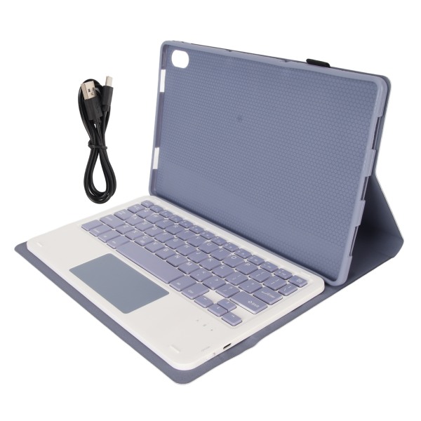 Tastaturveske til Tab P11 Plus 2021 P11 2020 TB J606F TB J606X TB J607F Avtakbart tastatur med styreflate lilla