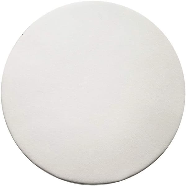 Runda barstolöverdrag 2-pack vattentäta konstläder halkfria överdrag för kafébarstolar 16 in/40 cm White