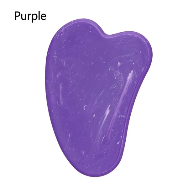 Guasha Board Rose Quartz PURPLE violetti purple