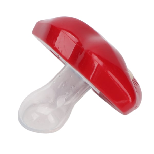 Sjov sut Dejlig rød læbeform Sikker miljøvenlig silikone mundstøtte spædbarn sut