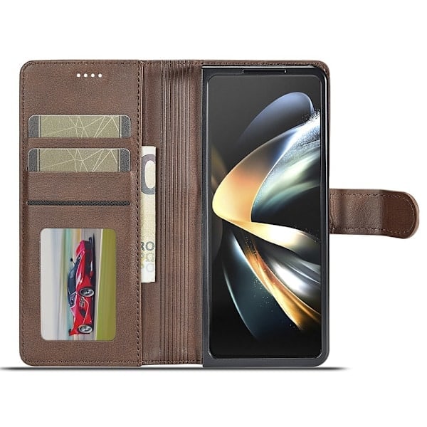 LC.IMEEKE Plånboksfodral Samsung Galaxy Z Fold 6 Brun