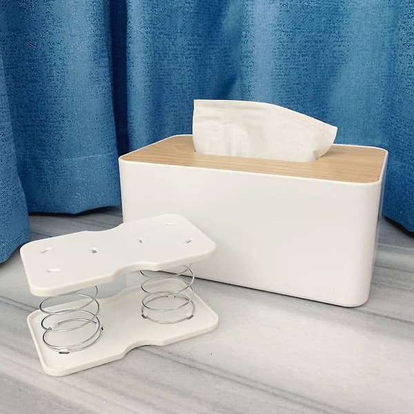 Spring-Loaded Paper Holder with Automatic Spring Mechanism for Easy Access to Paper