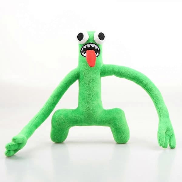 Rainbow Friends -pehmolelut, 9 \" Rainbow Friends yöpehmo (Vihreä, 30cm)（PA）