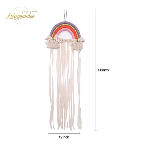 Regnbue hårklipp-holder hengende