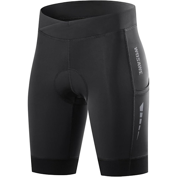 Cykeltights til damer, åndbare 4D-vatterede cykelshorts med høj talje Subcode L/Eurocode M