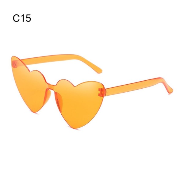 Hjerteformede solbriller Hjertesolbriller C15 C15 C15 C15