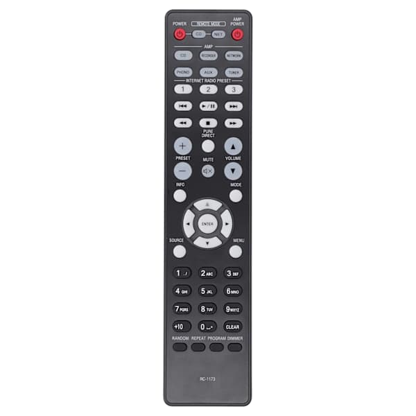 Replacement TV Remote Control for DENON RC-1173/PMA-720AE/PMA-520AE/DCD-720AE/DCD-520AE