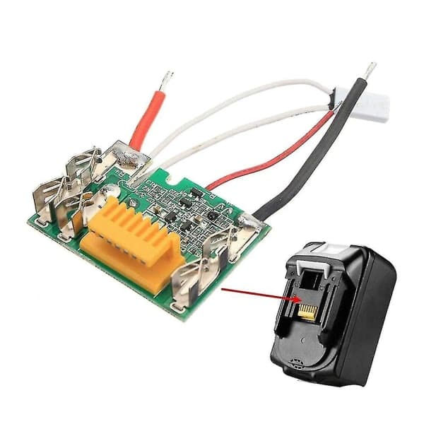2st PCB-kretsmodulkortdelar 18V batterichip PCB-kortbyte för Makita Bl1830 Bl1840 Bl1850 Lxt400