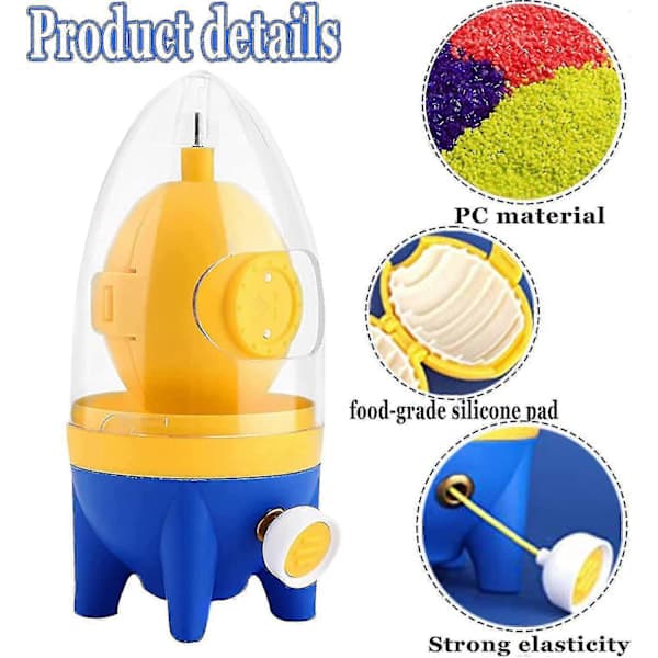 Eggeplommeblander, Rask Manuell Eggeblander Portabel Eggemaker, Eggeshaker Eggesnurrer For Kjøkkenblanding Egg TA