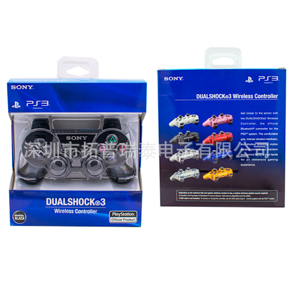 PS3-spilkontroller PS3 Bluetooth trådløs controller ps3 universel knapspilkontroller orange color