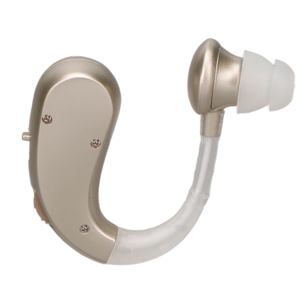 Ørehjælp Enkelt genopladeligt lyd Hørelytning ABS Silikone Ergonomisk medicinsk enhed Sølv
