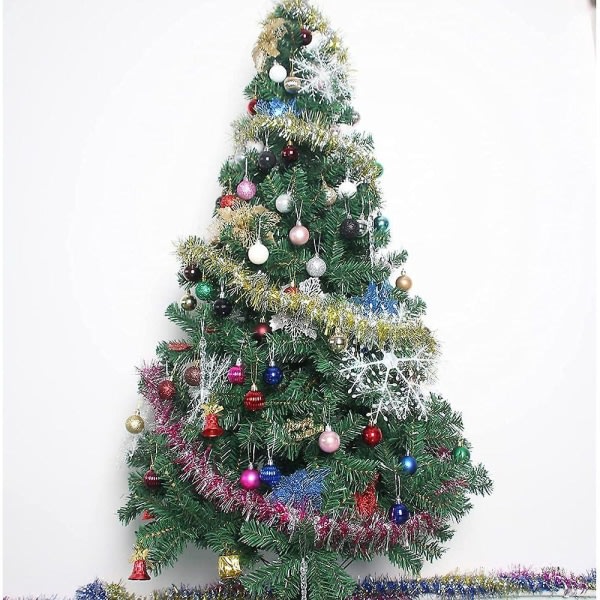 Julgranskulor, splittersäkra julgranskulor, smågranskulor (pack om 36) (4cm) - Sapphire Christmas Bauble