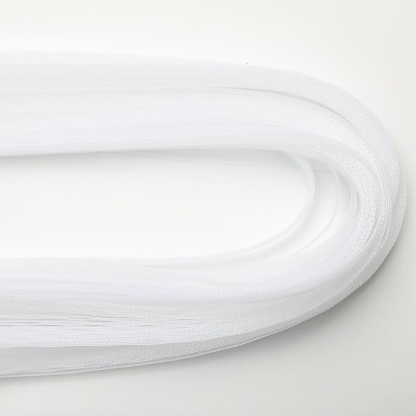 1/2/3/5 Crinoline Hästhårsfläta DIY-hantverk för Hattar Vit White 1Set