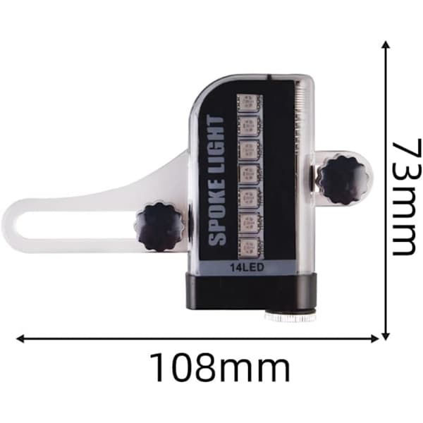 Pyöränvalo pyörään, LED-pyöränvalo pyörään, Pyöränvalo pyörään, Super