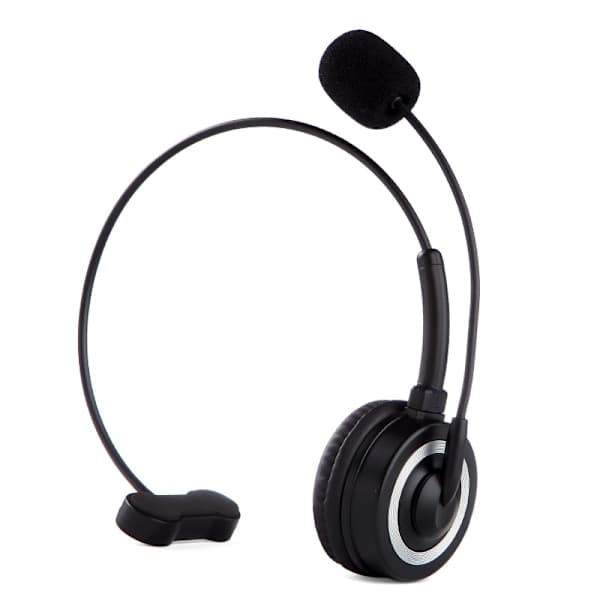Bluetooth-headset med mikrofon, trådløst headset for lastebilsjåfører, Upgr