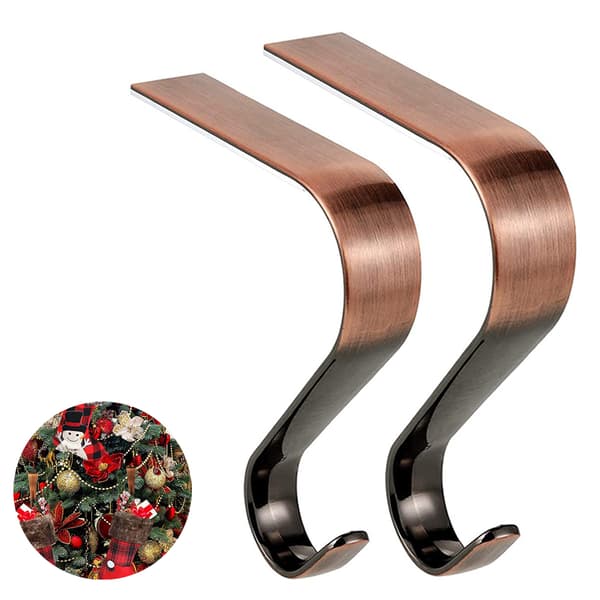 Jule-Strømpeholder Metal Pejs Strømpe Krog