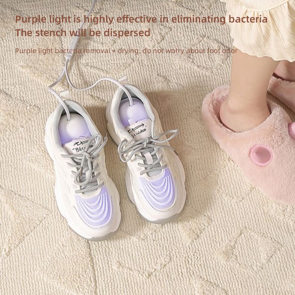 Elektrisk skostøvletørrer Varmer Ultraviolet Sterilisation Deodorant Device