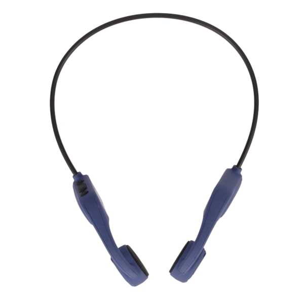 Bone Conduction Hörlurar Bluetooth5.0 Trådlösa hörlurar IP68 Vattentät Open Ear Headset för löpning Cykling Blå