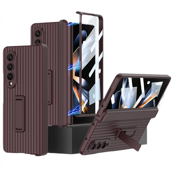 Beskyttelsesdeksel med innebygd skjermbeskytter for Samsung Galaxy Z Fold 4.pa