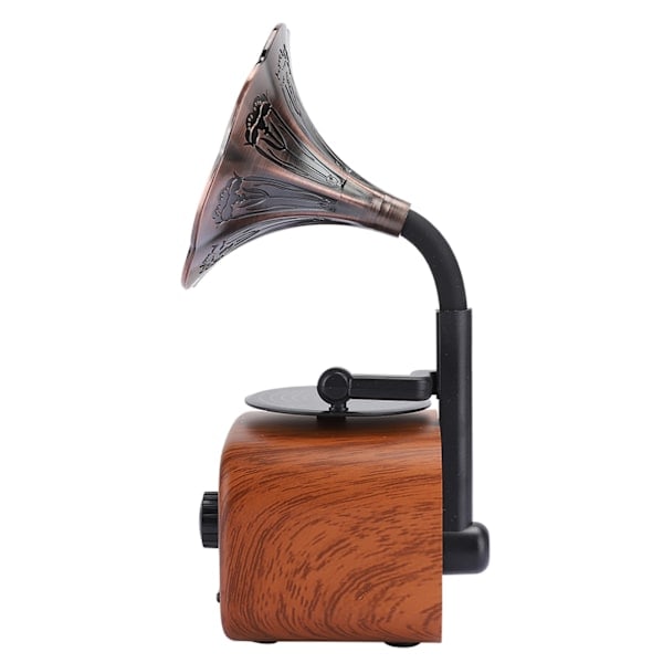 Mini Retro Bluetooth Smart Høyttaler Bærbar Høyttaler Musikkspiller for Skrivebord Laptop