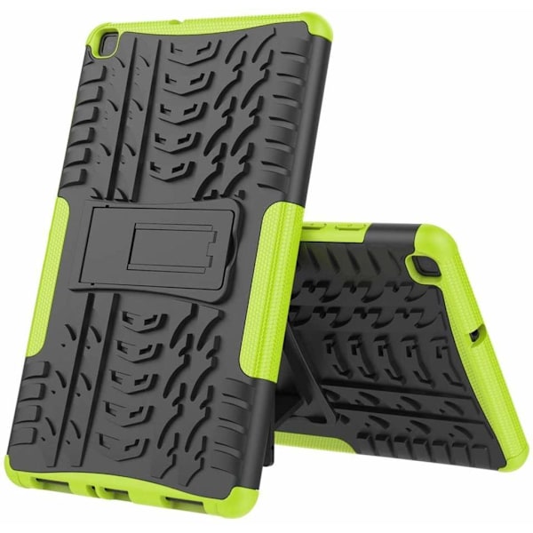 Samsung Galaxy Tab A 8.0 2019 Tablet Fodral Stöttåligt Dubbelskyddande Fodral med Stativ Anti-drop Skyddsfodral för Samsung Galaxy