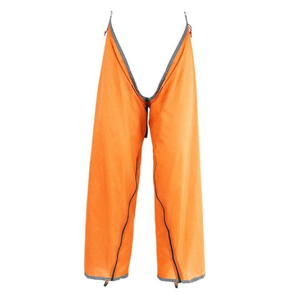 Regnbukse Vanntett Lett Nylon Anti Slip Justerbar Multifunksjonell regntette bukse Oransje