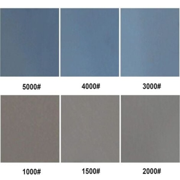 Hiomapaperi 1000/1500/2000/3000/4000/5000 9\" x 11\" kuivahiomapaperi puun, metallin hiontaan ja autojen kiillotukseen.pa