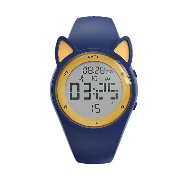 Digital watch för barn Vattentät sportklocka för barn Fitness Tracker med stegräknare d