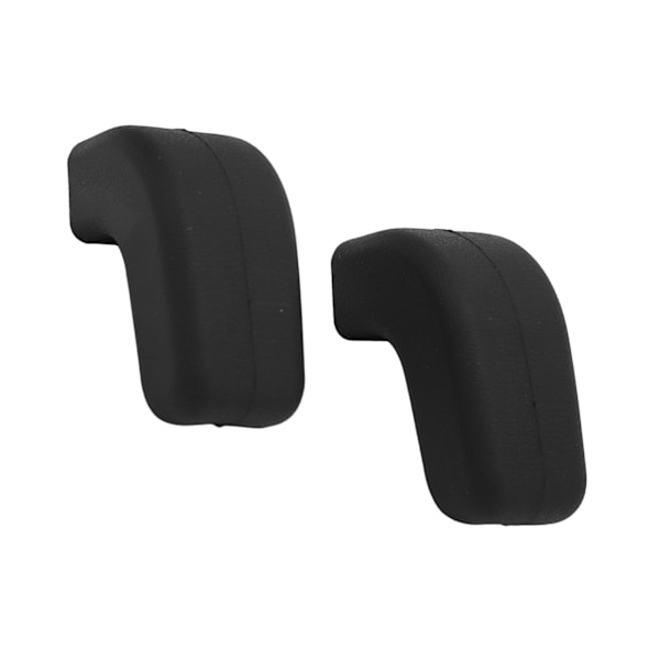 1 par støtfanger trekkrokbeskyttelse pute trekkrokbeskyttelse erstatning for Wrangler JK JL Gladiator TJ 2007‑2023 svart