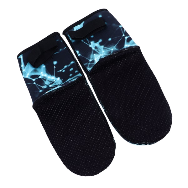 Dykkerstrømper Warm Prevent Slip 3mm Neopren Stretchy Wetsuit Sokker til mænd Blå M Str.