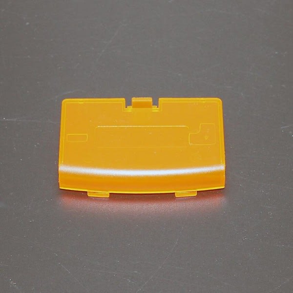 Chenghaoran 13 färger Cover Lock Dörrbyte För Gba Bakdörr Case För Nintendo Gameboy AdvanceF klar orange